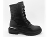 Bottes noires exquises simples et durables pour femmes