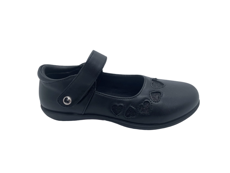 Chaussures d'école minimalistes raffinées et généreuses pour filles