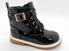 Bottes antidérapantes confortables pour filles, design noir