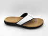 Sandales blanches confortables à effet visuel pour hommes frais