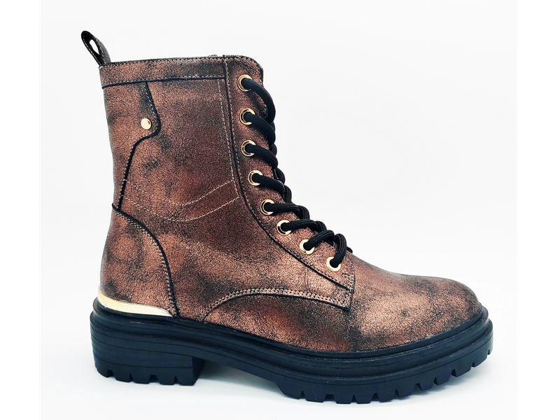 Bottes pour femmes de haute qualité exquises à la mode en cuivre