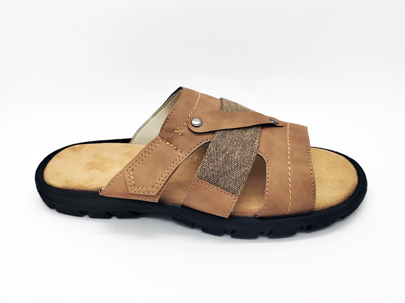 Camel Microfibre Mesh Breathe Freely Sandales pour hommes