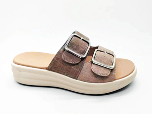 Sandales réglables, confortables et stables pour femmes, sangle à double boucle