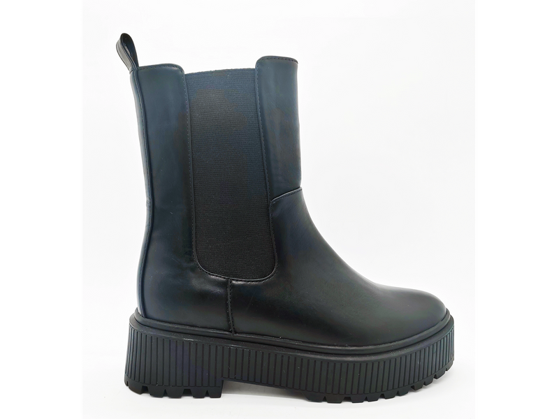 Bottes antidérapantes à talons hauts en maille pour femmes