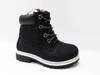 Bottes noires chaudes et antidérapantes pour filles, confortables, de haute qualité