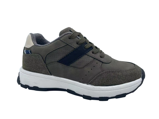 Chaussures de sport pour garçons de couleur unie en caoutchouc exquis unique