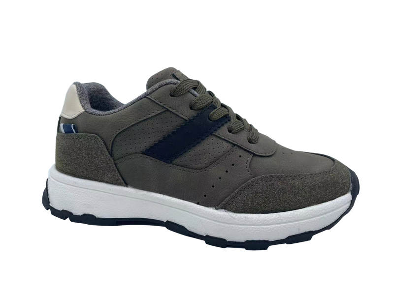 Chaussures de sport pour garçons de couleur unie en caoutchouc exquis unique