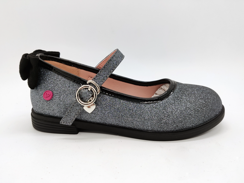 Chaussures d'école confortables et décontractées pour filles, design à paillettes