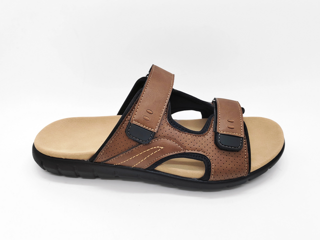 Sandales pour hommes durables et respirantes marron décontractées