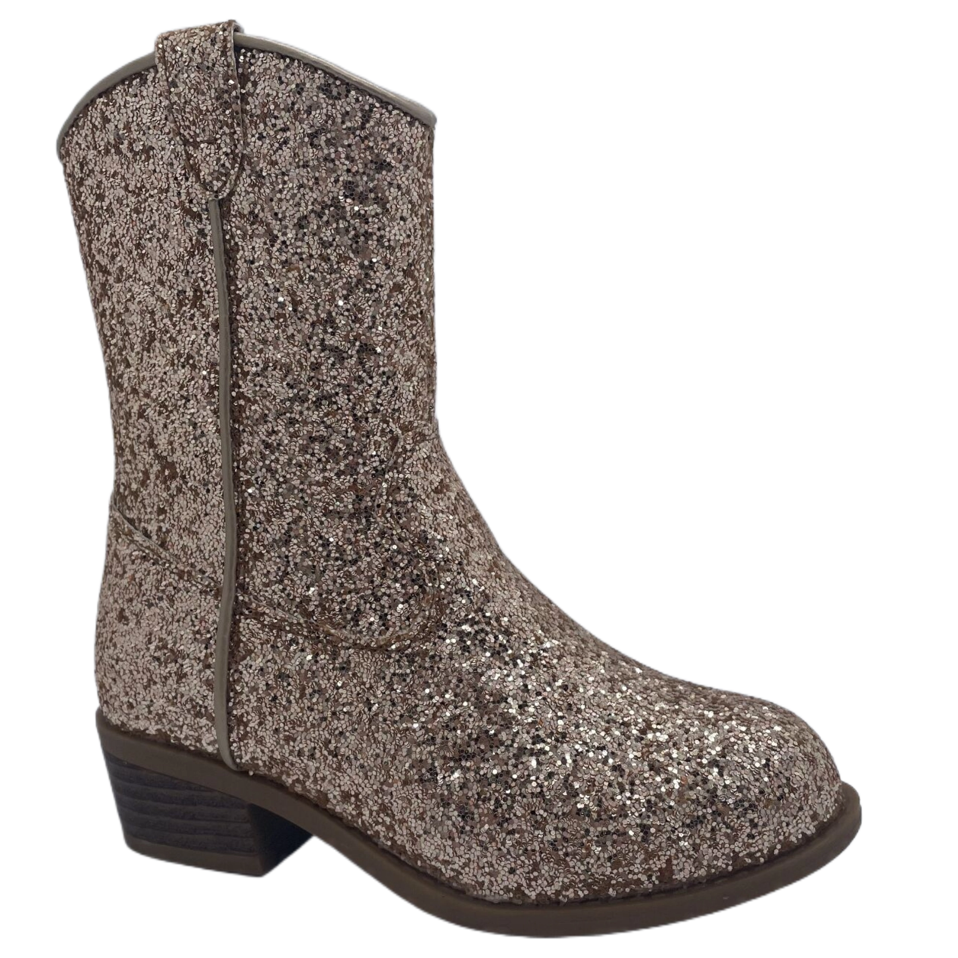 Botte de fille éblouissante exquise à la mode à paillettes