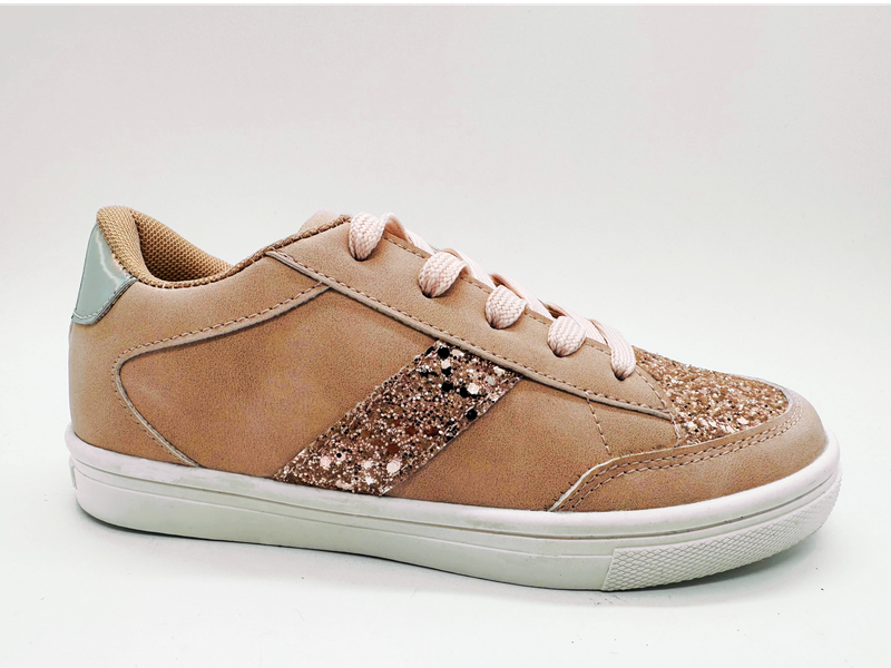 Chaussures de loisirs légères et plates à paillettes pour filles