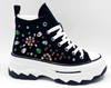Chaussures de confort pour femmes, résistantes à l'injection, de haute qualité, antidérapantes, noires, durables