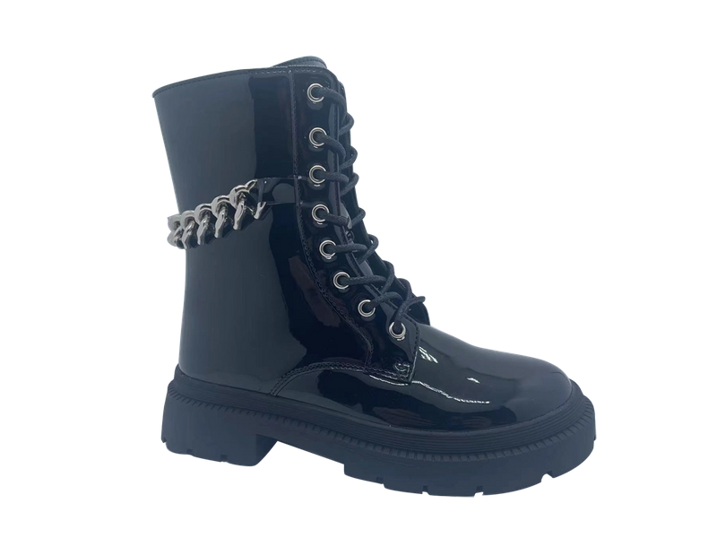 Bottes décontractées confortables en PU de haute qualité pour femmes