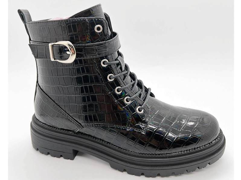 Bottes pour filles bon marché en PU respirantes et bien ajustées